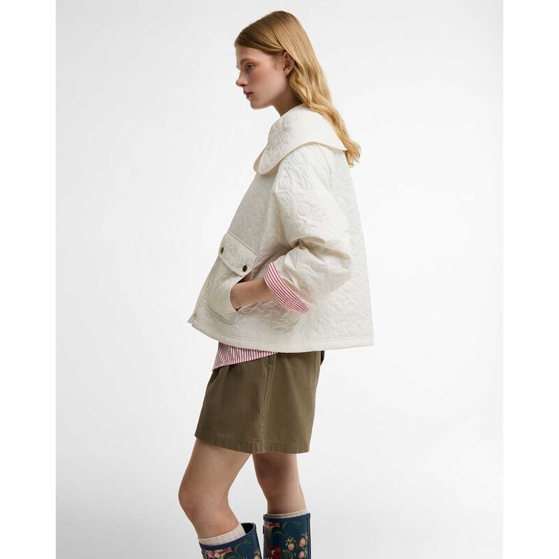 Barbour x FARM Rio Lotus Quilted Jacket image number 3